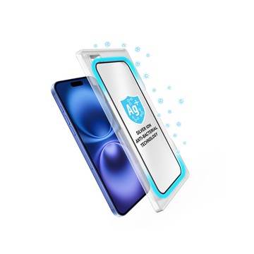 Torrii iPhone16 抗菌手機保護貼-防眩光