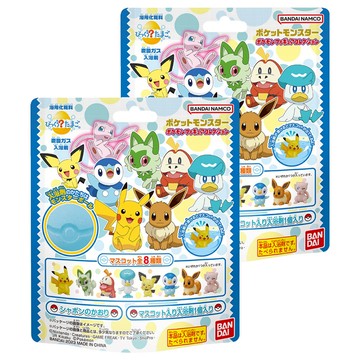 BANDAI 入浴球 寶可夢 角色玩具收藏 款式隨機  75g  2個