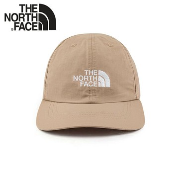 【The North Face 快乾棒球帽《沙丘褐》】8CQ1/棒球帽/機能帽/吸濕排汗/戶外休閒/日常穿搭
