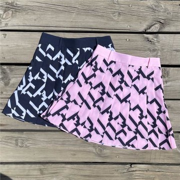 春夏韓國高爾夫女裝高腰A字防走光彈力速干百褶短裙褲裙套裝