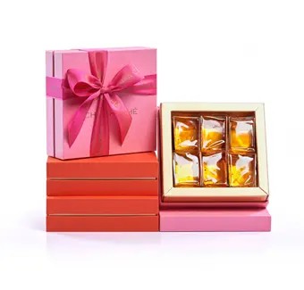 光羽-蜂蜜燕窩黃金糖六入禮盒 《五盒套組》