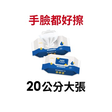 【蝦皮直營】好惠買 純水潔膚柔濕巾 加蓋80抽/包 台灣製造 濕紙巾 擦臉 擦手 清潔 純水濕紙巾