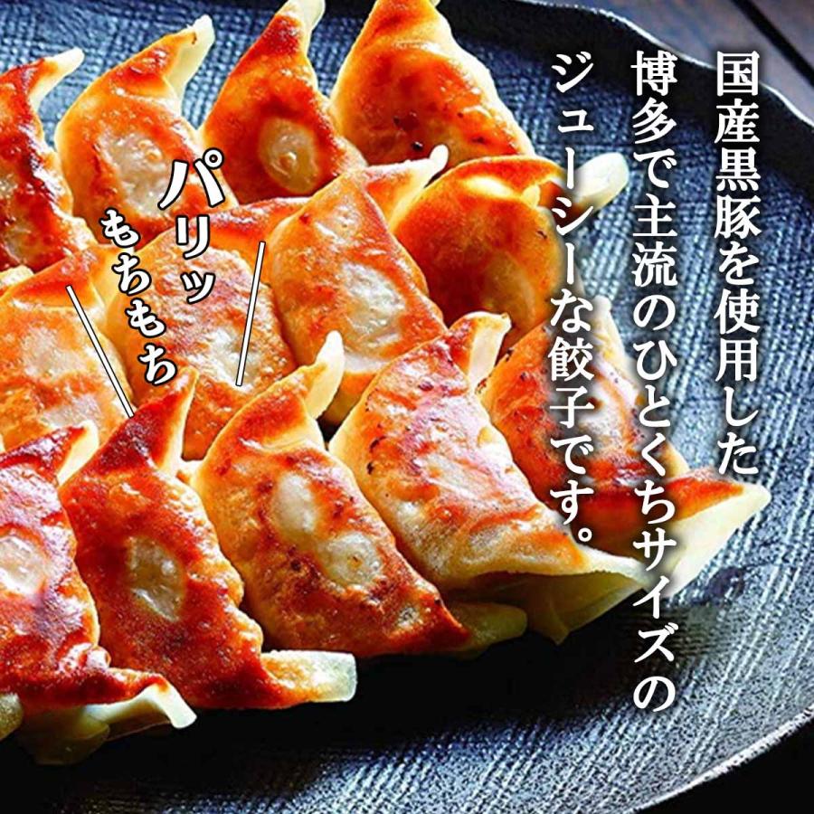 餃子 ぎょうざ 黒豚 博多 ひとくち 一口 お取り寄せ グルメ ギフ 八洋食品 黒豚 ひとくち餃子