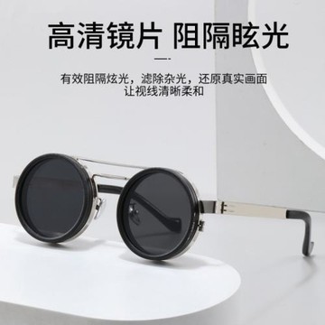 新款純手工新設計ND9檔可調減光墨鏡濾鏡眼鏡uv防紫外線偏光眼鏡
