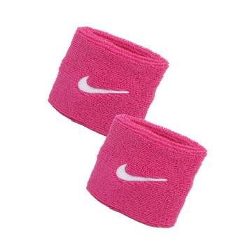 Nike 護腕 Swoosh Classic Wristbands 桃紅 舒適毛圈布 2入裝 N101240563-9OS