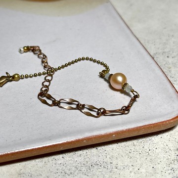 老林雜貨 | 單顆珍珠手鍊