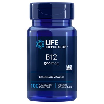 Vitamin B12 100 lozenges by Life Extension