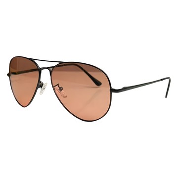 MEGASOL UV400偏光飛行員太陽眼鏡 1111-1 橘片 輕量舒適 時尚百搭  14 x 5 x 14.5cm  23g  1個