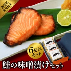 鮭の味噌漬けセット(2切入×3袋)