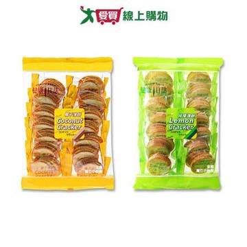 健康日誌薄餅系列(椰子/檸檬)(231G/袋)【愛買】