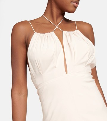 Toteme Halterneck silk maxi dress