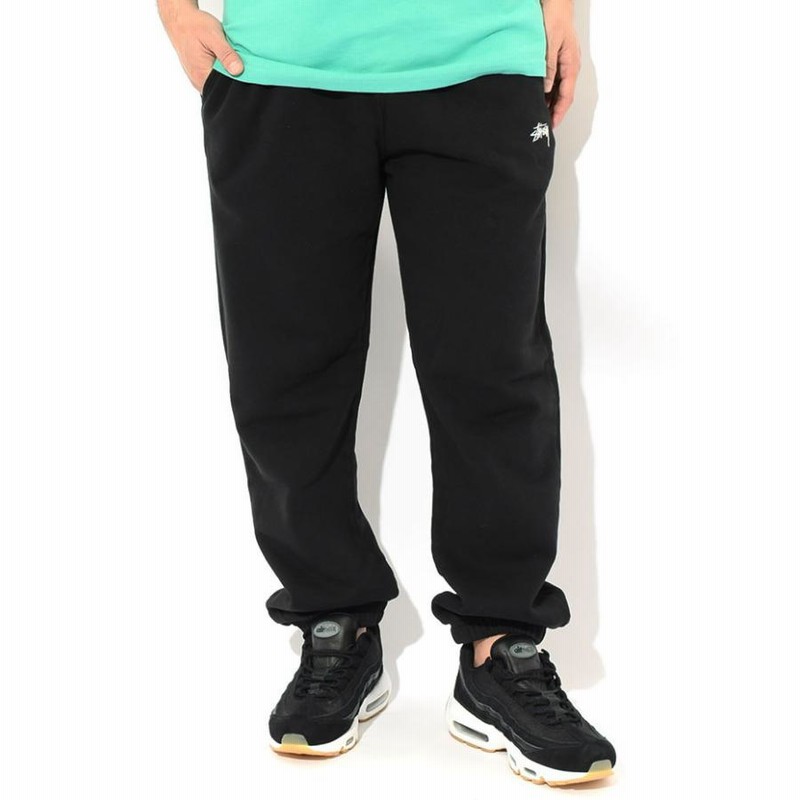 ステューシー パンツ STUSSY メンズ Stock Logo ( stussy Sweat Pant スウェットパンツ ボトムス 男性用  116481 USAモデル 正規 ) | LINEブランドカタログ