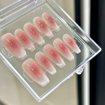 🎀台灣出貨🎀穿戴甲 指甲貼片 美甲貼片 手工穿戴甲 甲片 假指甲 指甲貼 美甲貼 光療甲穿戴甲腮紅貓眼漸變法式美甲