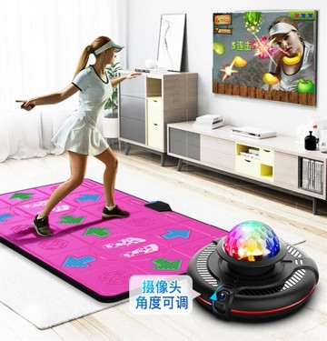 【樂天精選】音樂墊跳舞毯跳舞墊家庭運動遊戲兩用雙人瑜伽健身體感遊戲跑步毯遊戲墊音樂墊