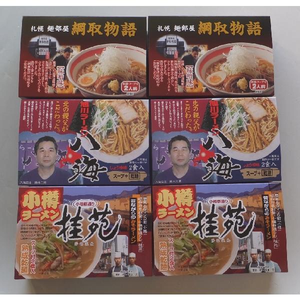 産地直送　北海道人気ラーメン店12食セット