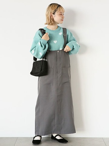 雙口袋斜紋布平口背心洋裝(FF37L0H1080) - ehka sopo