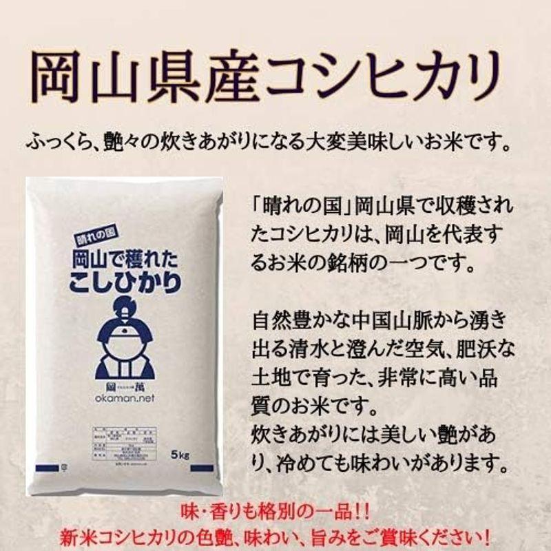 5年産 新米 10kg コシヒカリ 岡山県産 (5kg×2袋) 米