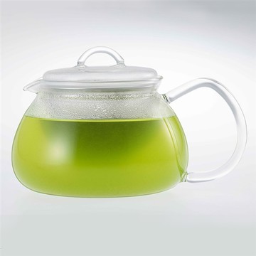 【iwaki】日本耐熱玻璃麗茶急須茶壺(附濾網)2~3人用 500ml(原廠總代理)