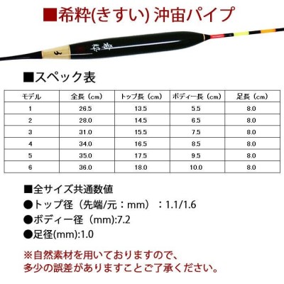 へら浮き 希粋(きすい)カヤ 沖宙パイプ 1〜6号 単品(10203)｜ヘラブナ用品 ヘラウキ へらウキ | LINEショッピング