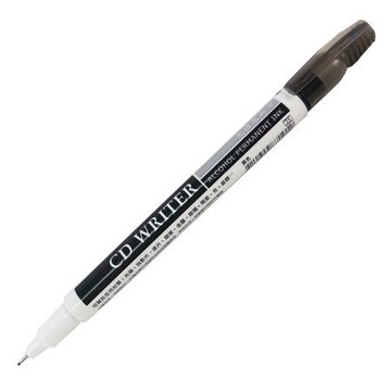 雄獅SIMBALION光碟萬用筆CD25/黑/0.5mm