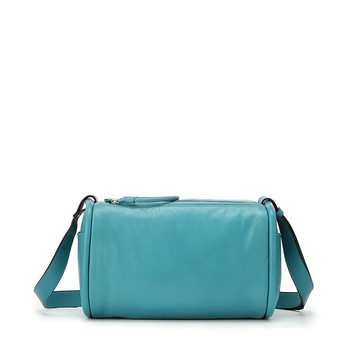 山羊皮軟質圓筒包 M-土耳其藍(售完為止)