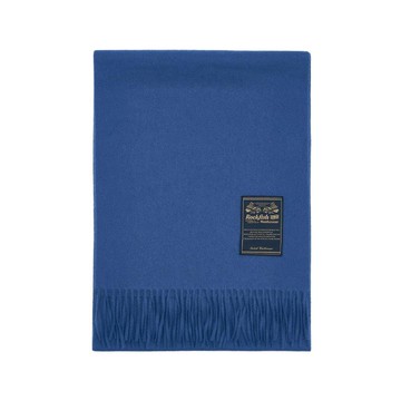 韓國 Rockfish Weatherwear CLASSIC WOOL SCARF SOLID 純色羊毛圍巾 寶藍色 ROYAL BLUE