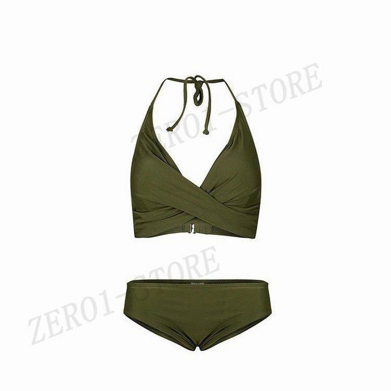 夏 ビキニ2点セット水着 ビキニ水着レディース 体型カバー 韓国