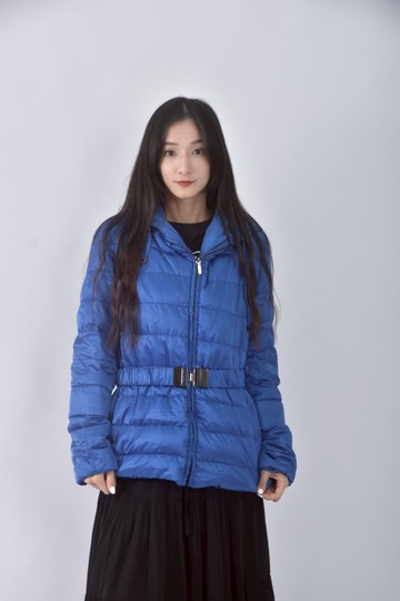 (M) max mara連帽藍色外套