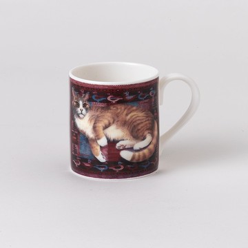 英國 RK | Lesley Anne Ivory貓 280ml 骨瓷杯 D2