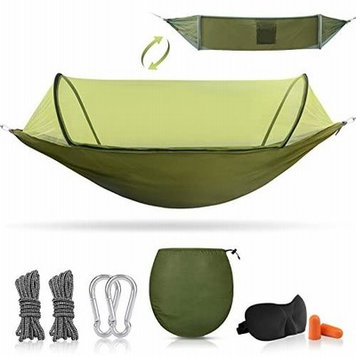 メール便に限り送料無料！！ キャンプ用ハンモック (正味%) 軽量・耐久