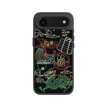 iPhone Air SolidX 黑 - 老屋顏 Old House Face - 台灣霓虹