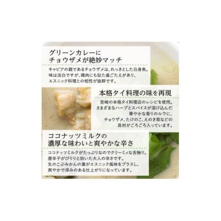 ふるさと納税 みやざきのグリーンカレー(150g×5個セット) 宮崎県宮崎市