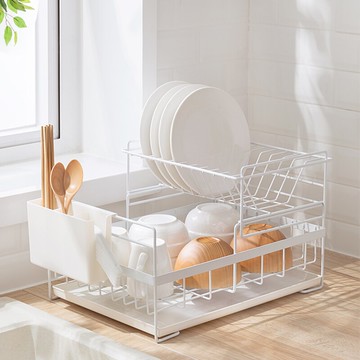 不銹鋼碗架廚房置物架碗筷收納盒儲物架碗碟瀝水架晾放碗架家用