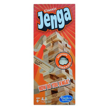 ●限時特價● 孩之寶桌遊 JENGA 經典層層疊 疊疊樂 【鯊玩具Toy Shark】