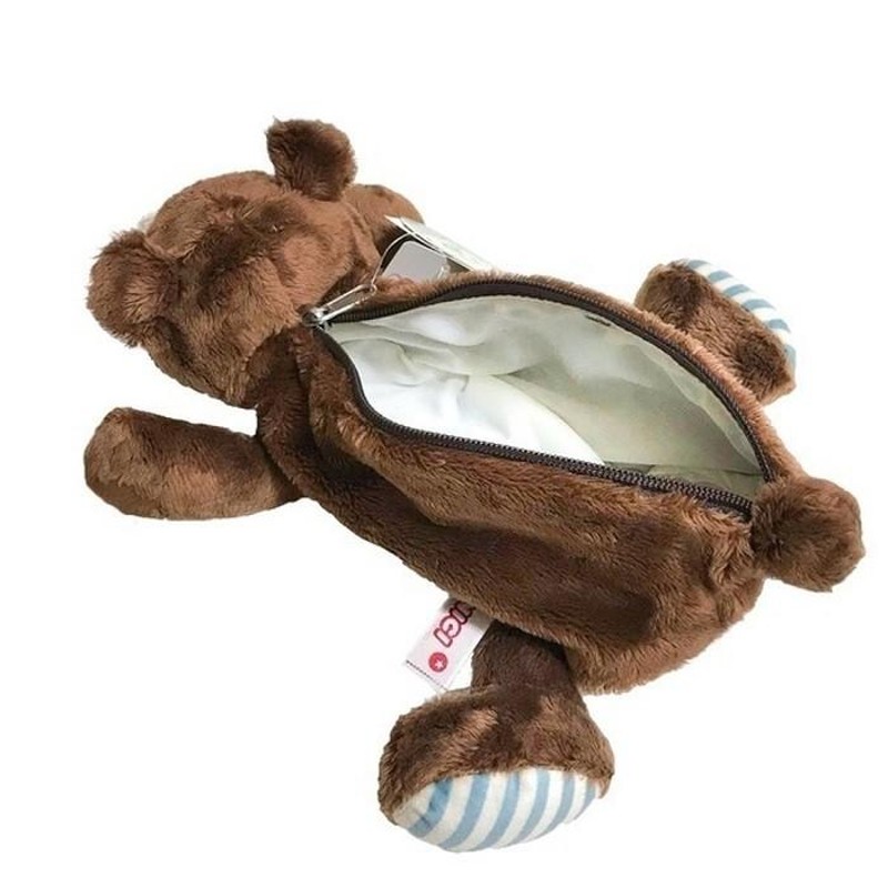 NICI ポーチ ぬいぐるみ ニキ・nici NICI ニキ ベアフィギアフェイスポーチ | KURAWANKA