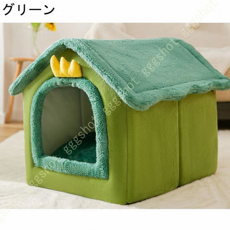 猫ハウス 冬 猫用ベッド 猫 ドーム型 ベッド 犬小屋 可愛い 柔らか 水洗え 滑り止め 小型犬 キャット 犬小屋 ペット小屋 室内用 屋根付き クッション付き 通販 Lineポイント最大0 5 Get Lineショッピング