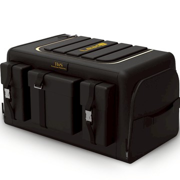 Lead I 多功能汽車後車廂收納箱  黑色  50L(49 x 32 x 30cm)