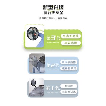 新型電動車雨衣長款全身防暴雨2025新款加厚加大摩托電瓶車專用男
