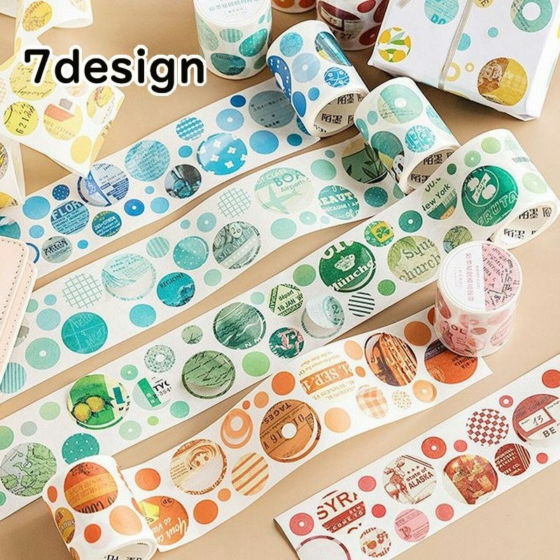 シール ステッカー 丸シール ロール 英字 英語 アレンジ リメイク デコ デコレーション カラフル おしゃれ 可愛い 手紙 レター ノート 通販 Lineポイント最大0 5 Get Lineショッピング