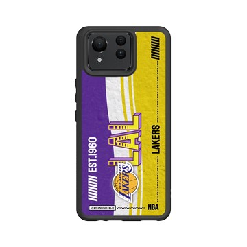 Zenfone 11 Ultra SolidSuit 黑 - NBA - 復古球員卡-洛杉磯湖人 L.A. Lakers - Vintage Card