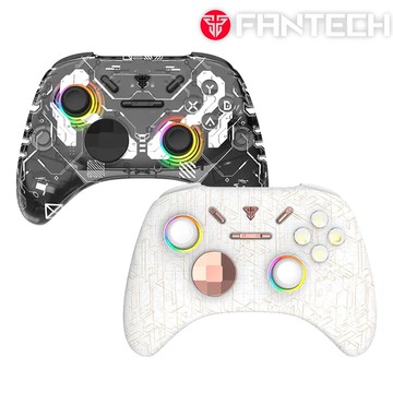 FANTECH WGP15A 無線賽車遊戲專用線性扳機震動搖桿(彩黑)