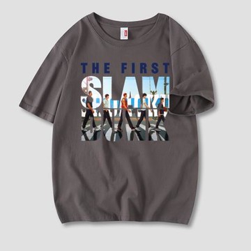 灌籃高手潮牌T恤聯名櫻木三井壽純棉衣服青少年籃球短袖體恤衫男t