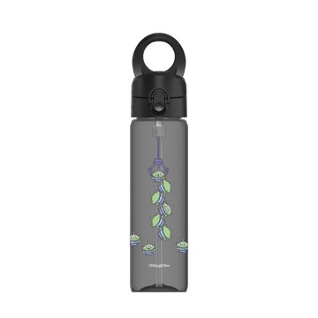 磁吸水壺 AquaStand Tritan 800cc - 附吸管 黑 - 迪士尼-玩具總動員 Toy Story - 玩具總動員 - 娃娃機夾三眼怪
