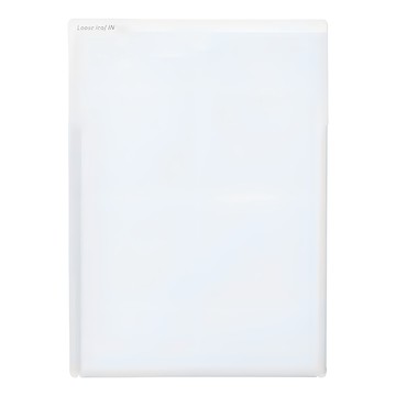 KING JIM Loose leaf IN 活頁紙收納袋 204x278x8mm  透明白  1個