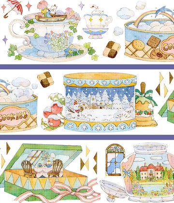 夢境收藏 PET 和紙膠帶 亮面