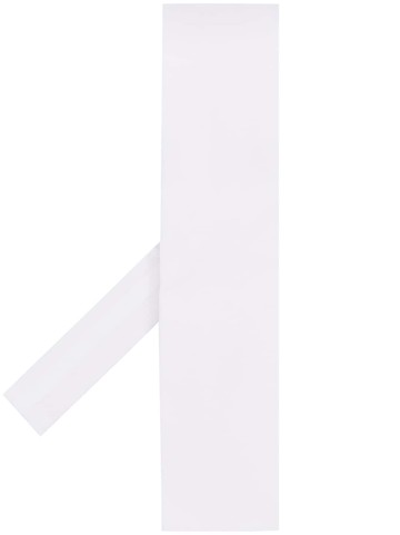 Comme Des Garçons Shirt - pointed-tip cotton tie - men - Cotton - One Size - White