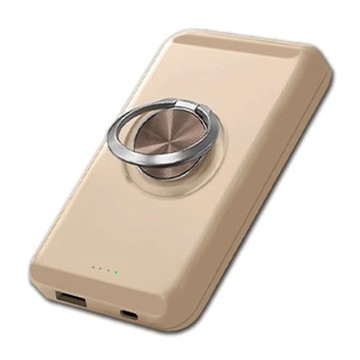 Magsafe 行動電源  奶茶色