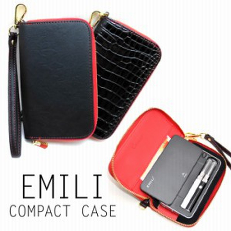 エミリ 電子タバコ ケース Emili Smiss エミリケース スミス エミリ カバー レザー クロコ おしゃれ ファスナー 革 ツートンカラー 通販 Lineポイント最大1 0 Get Lineショッピング
