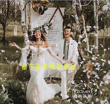 新款旅拍外景英文誓言背景布攝影拍照道具背景布街拍時尚新品