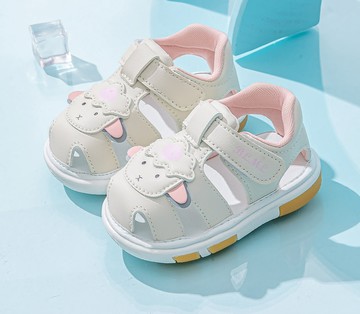 【NikoKids】學步鞋/涼鞋/造型涼鞋/叫叫鞋/啾啾鞋(NK815)/粉色小羊